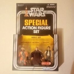 Star Wars Special Action Figure Set "Hero"  Luke Ben Han