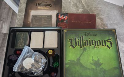 Disney Villainous: The Worst Takes It All Strategy Board Game (Ravensburger, Complete)
