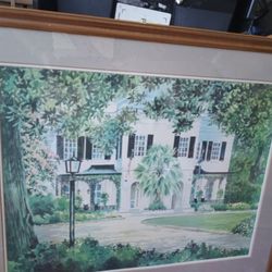 South Carolina Artwork Matted And Framed