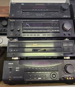 VINTAGE STEREO EQUIPMENT (80's)