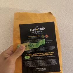 Day Trip 2-Day GA Wristband