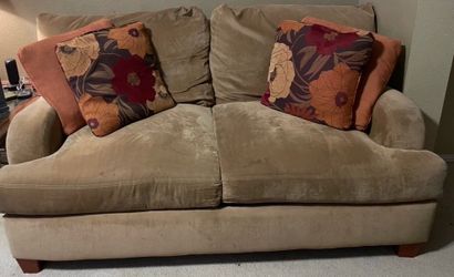 4 Piece Olive Green Couch Set