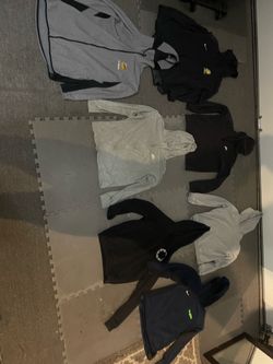 Nike and adidas hoodies