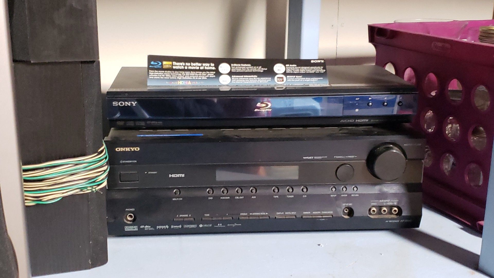 Onkyo Model HTR550 home theater system 7.1 for Sale in Anaheim, CA