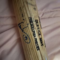 Phillies Game Used Bat
