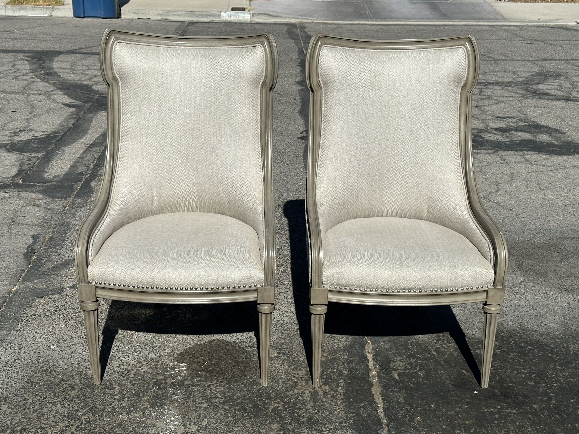 2 Modern Chairs