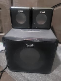 Sykik Sound I Multimedia Speaker System. Bluetooth Sound System