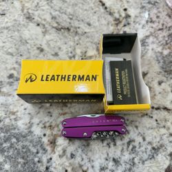  New Leatherman Juice XE6 Thunder Purple NIB Original