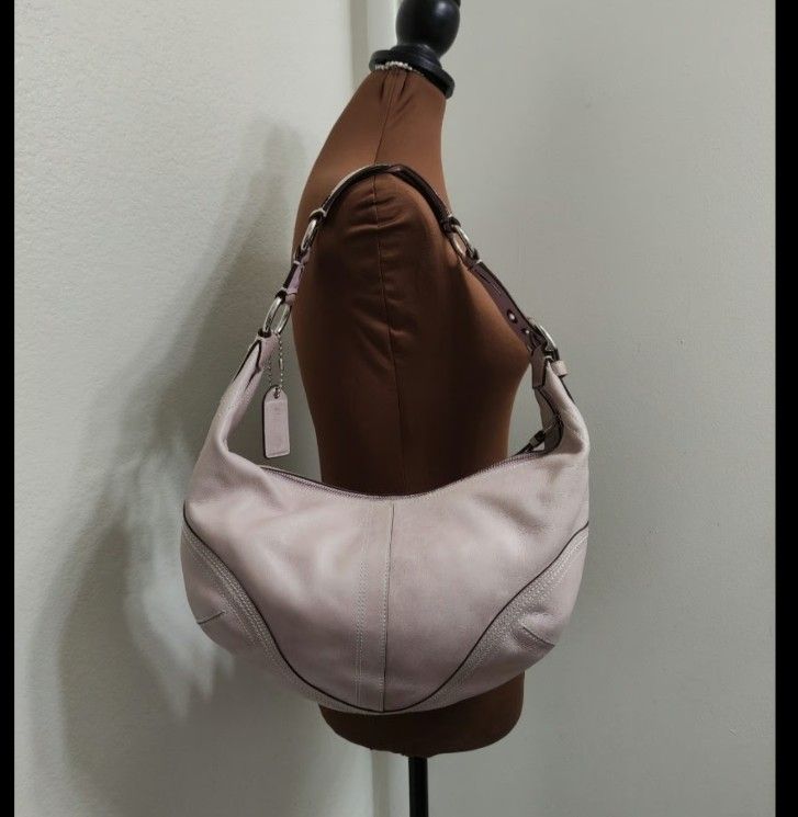 Coach 10576 Leather Large Hobo Shoulder Bag Y2K