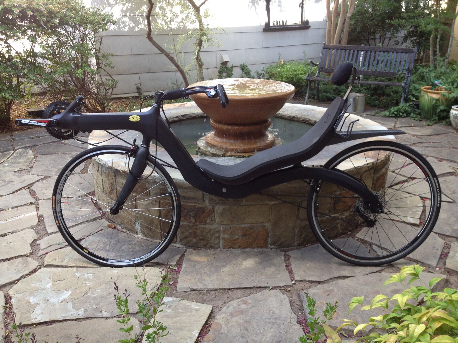 M5 Carbon High Racer recumbent bicycle