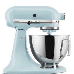 😍 NEW KitchenAid Deluxe 4.5 Quart Tilt-Head Stand Mixer Mineral Water Blue KSM97MI KSM97 