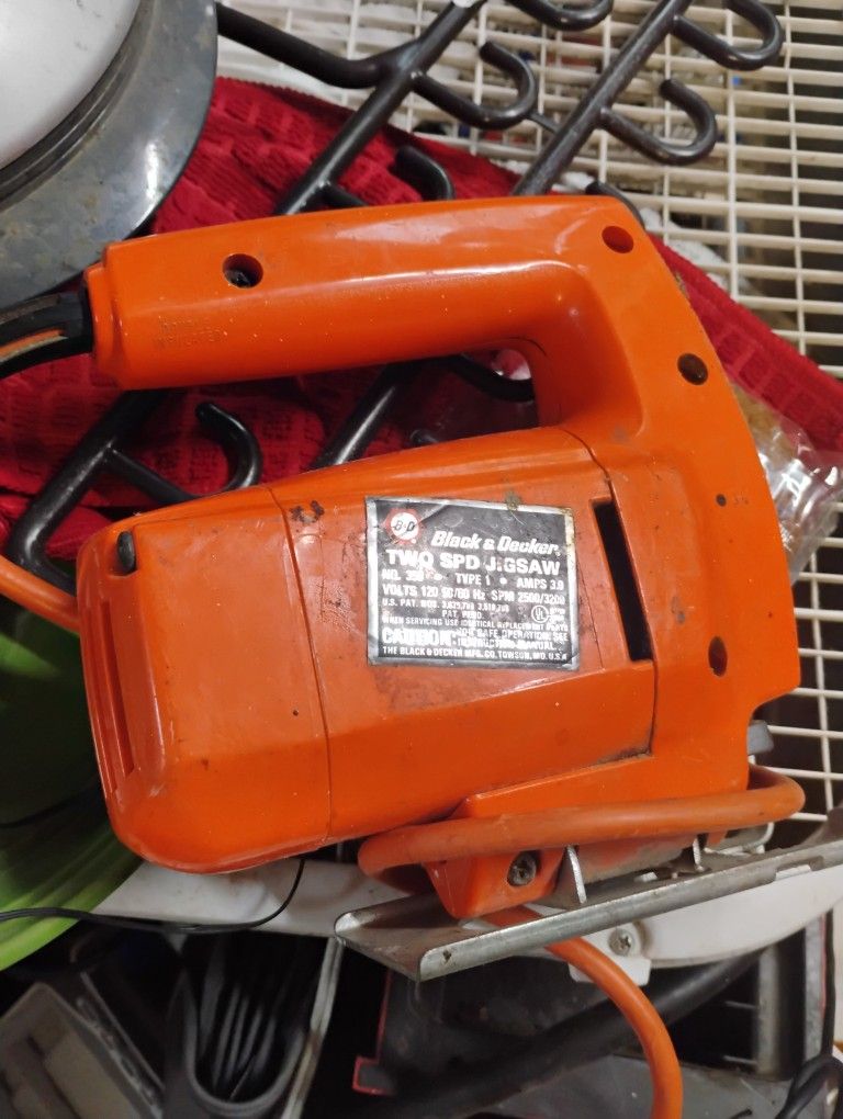 Black And Decker Corded Jigsaw