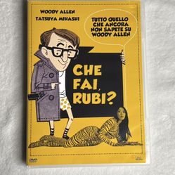 Che Fai, Rubi? (What’s Up, Tiger Lily?) — DVD Italian Release | Woody Allen |