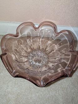 Josef Hospodka Hand Blown Bowl