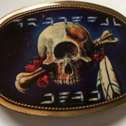 Vintage Grateful Dead Pacifica Belt Buckle 
