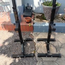 Adjustable Compound Squat Rack