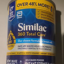 SIMILAC 360 NEW UNOPENED 