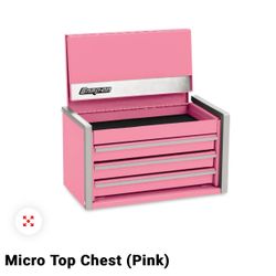 Snap On Micro Top Chest Pink 