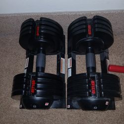 Dumbbell Set With Tray