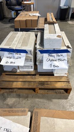 Berry Park 8x24 Tile – Brown BP61 & Wild Truffle BP63