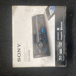 New Sony Bluetooth Radio
