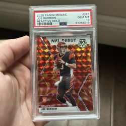 Joe Burrow PSA 10