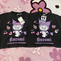Sanrio Zara Kuromi T-shirt Girls Bundle - Size: 11-12 Yrs BRAND NEW 