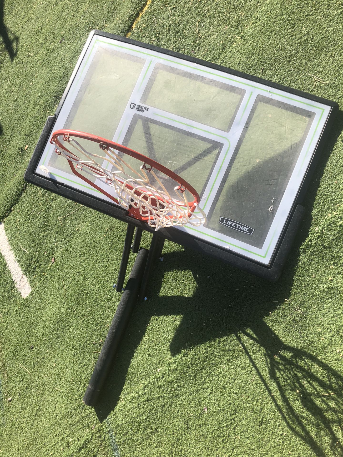 Basketball Hoop Setup