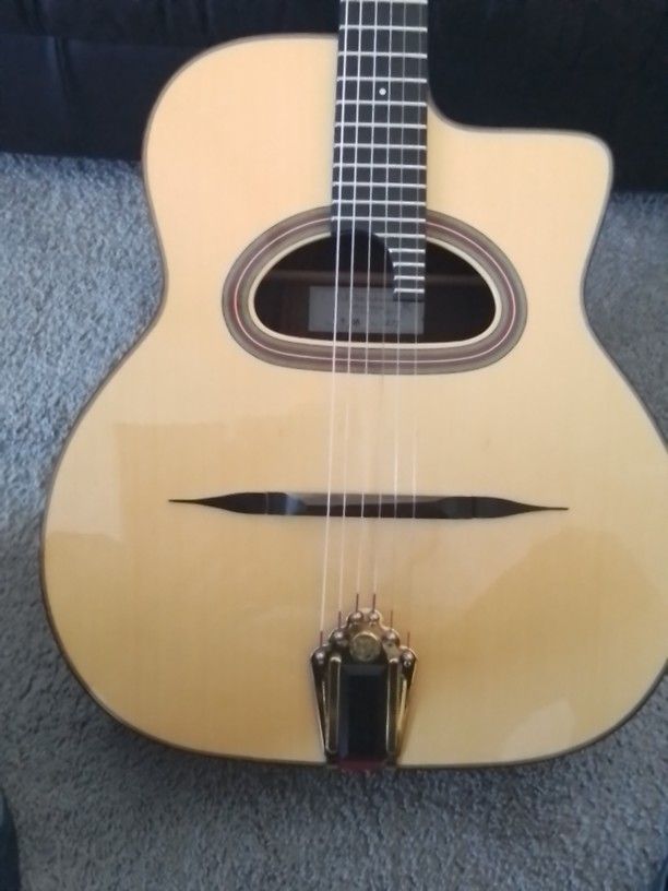 Gypsy Jazz Guitar DELL ARTE hand Made Usa