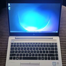 HP EliteBook Pro Grade Aluminum Laptop Intel Core i5 16 GB RAM 256 GB SSD 1080P LCD Webcam Wi-Fi & BT Wireless Windows 11 Professional 