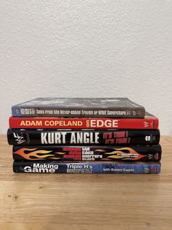 WWE Book Lot Of (5)