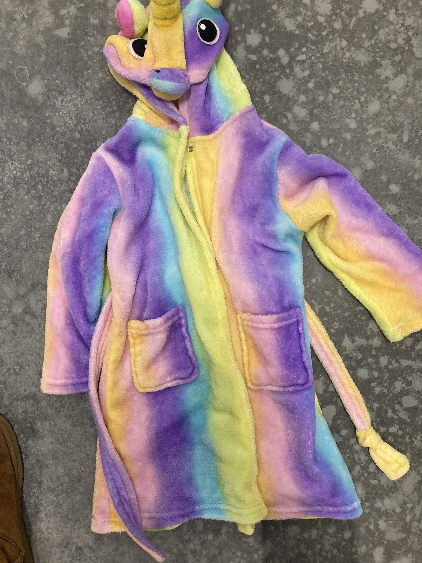 Girls Unicorn Robe