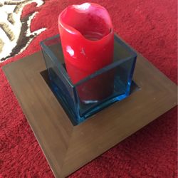 Decorative Candle Holder .