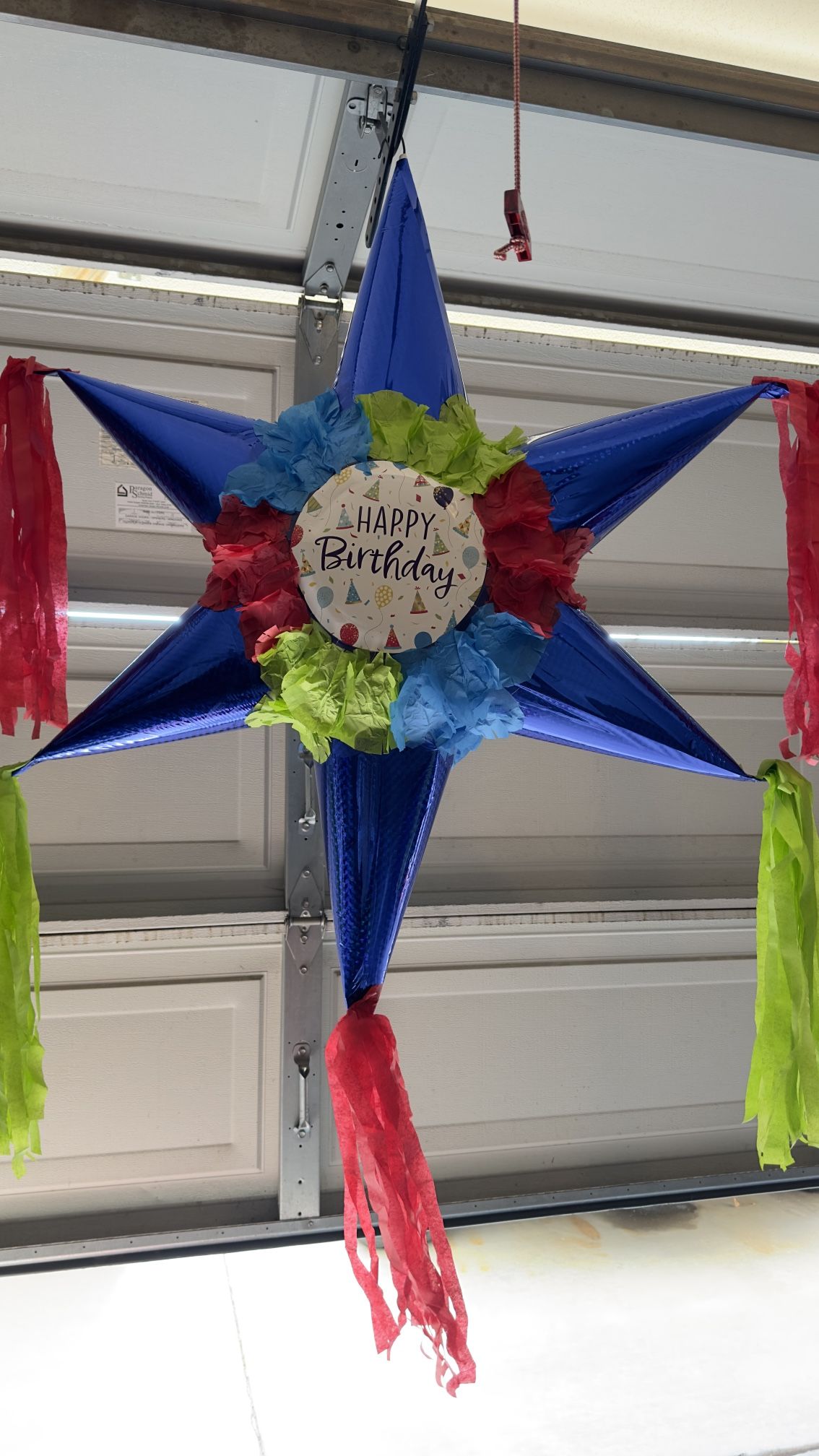 Happy Birthday Star Pinata