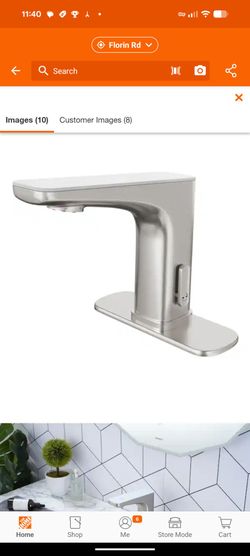 Brand New Motion Sensor Sink Faucet