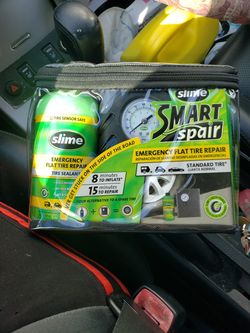 Tire inflator sealant kit