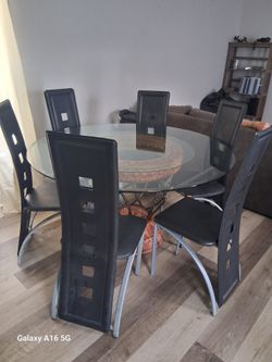 6 chairs dinning set