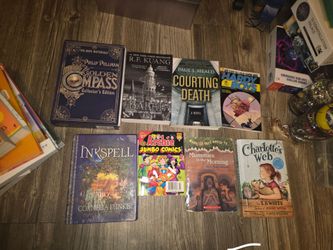 Mixed Book Lot – 8 Books Various Genres