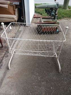Baby cradle.