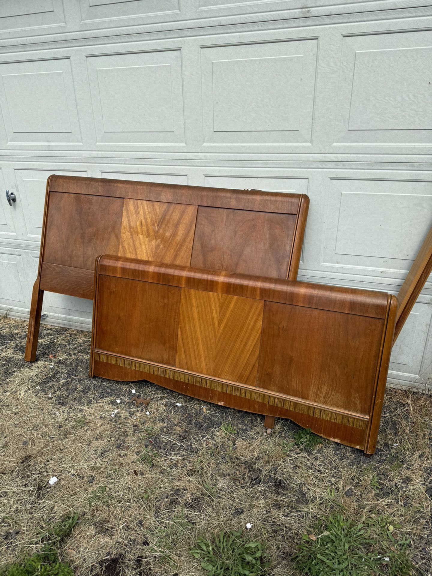 Antique Waterfall Bed - Double