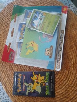 Pokémon 30th anniversary tech sticker