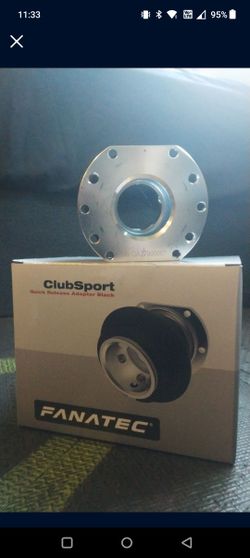 Fanatec clubsport quick release adapter