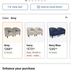 Nice Sitting Room chairs(still In Box)