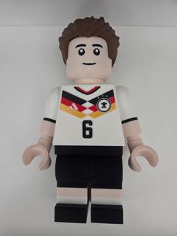 3-D printed Lego soccer players  8” tall