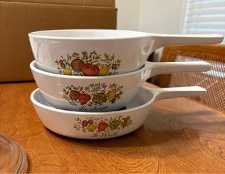 Corning Ware Spice of Life Grab-It Bowls Set of 3