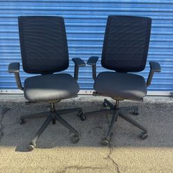 Steelcase Think Office Chairs Qty 4