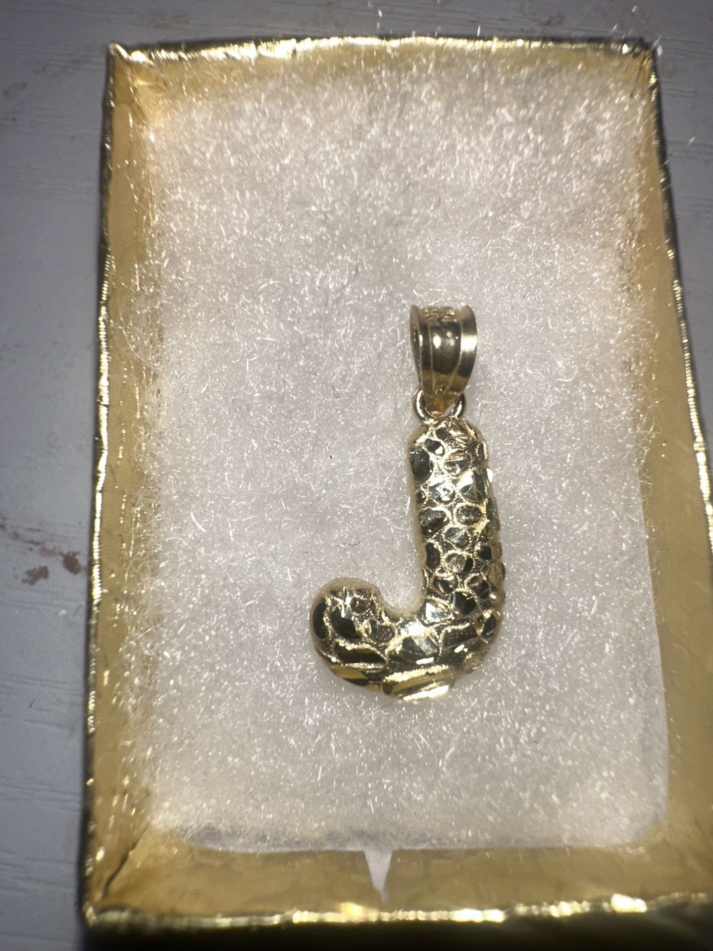 Golden J Pendent