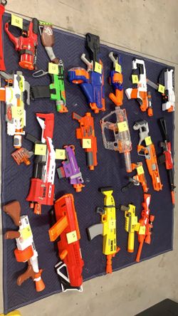 Assorted NERF guns