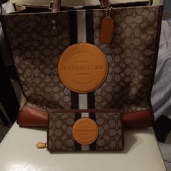 Authentic Coach Purse And Wallet For $300 Obo