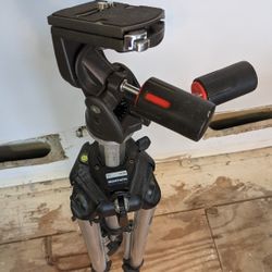 Bogen Manfrotto Professional Series Photography & Videography Tripod, Heavy Duty, Fully Adjustable, Like New